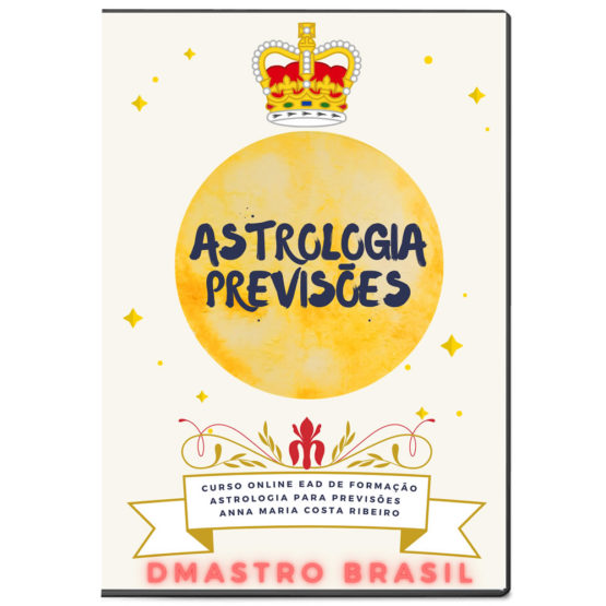 Curso Online EAD Astrologia Previsoes Anna Maria Costa Ribeiro DMAstro Brasil