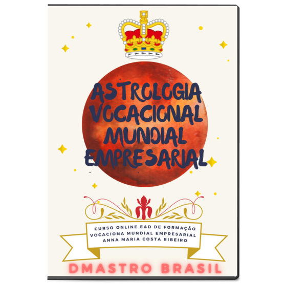 Curso Online EAD Astrologia Vocacional Empresarial e Mundial Anna Maria Costa Ribeiro DMAstro Brasil